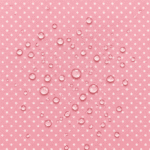 Nylon Impermeável Pintas - Rosa Claro