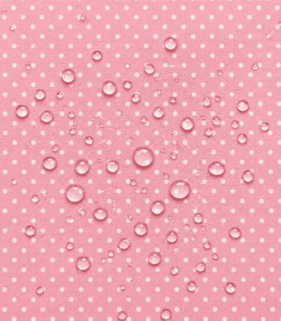 Nylon Impermeável Pintas - Rosa Claro