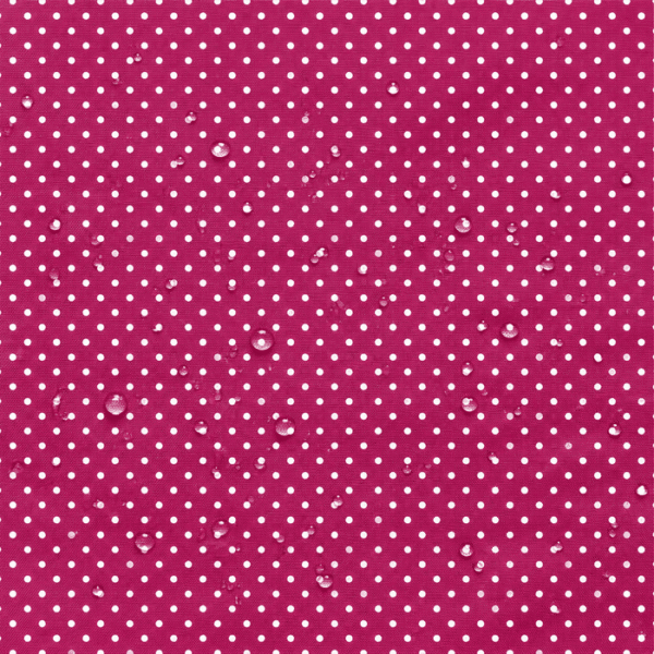 Nylon Impermeável Pintas - Rosa Fuxia