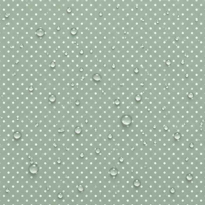 Tecido Nylon Impermeável Pintas - Verde Menta Escuro Tecido Nylon Impermeável Pintas - Verde Menta Escuro