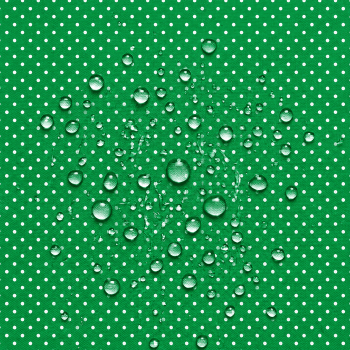 Tecido Nylon Impermeável Pintinhas - Verde Tecido Nylon Impermeável Pintinhas - Verde