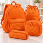 Tecido Nylon Impermeável Liso - Laranja