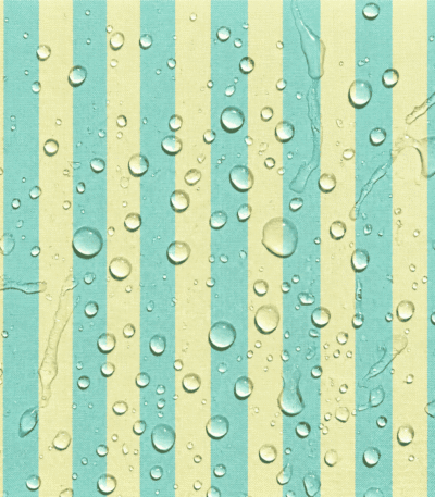 Nylon Riscas Amarelo baunilha e verde água