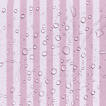 Tecido Nylon Impermeável Riscas 2cm Lilás Claro e Malva