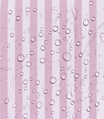 Tecido Nylon Impermeável Riscas 2cm Lilás Claro e Malva