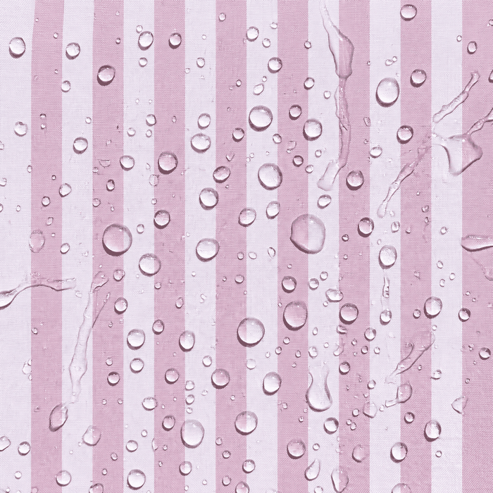 Tecido Nylon Impermeável Riscas 2cm Lilás Claro e Malva Tecido Nylon Impermeável Riscas 2cm Lilás Claro e Malva