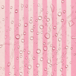 Tecido Nylon Impermeável Riscas 2cm Rosa Bebé e Rosa Claro