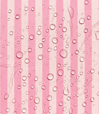 Tecido Nylon Impermeável Riscas 2cm Rosa Bebé e Rosa Claro