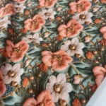 Popeline Digital 3D – Flowers - imagem 3