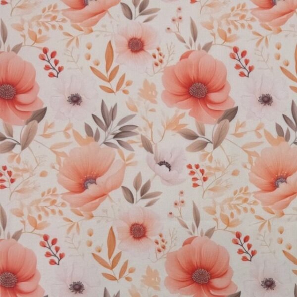Popeline Flowers Collection
