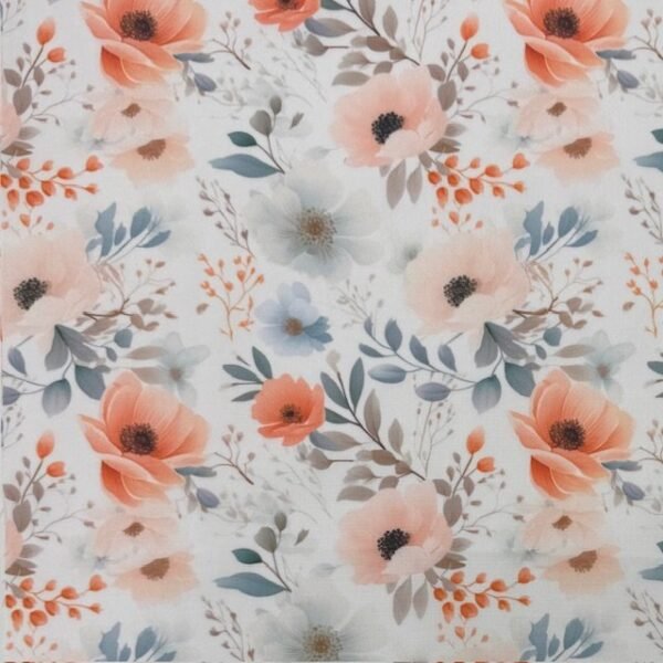 Popeline Flowers Collection