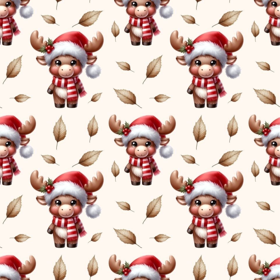 Tecido Popeline Natal Rena – Cru