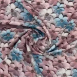 Seda Sablé Estampada 3D - imagem 2