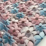 Seda Sablé Estampada 3D - imagem 3