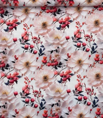 Seda Sablé Estampada 3D