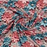 Seda Sablé Estampada 3D - imagem 2