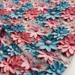 Seda Sablé Estampada 3D - imagem 3