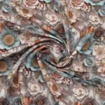 Seda Sablé Estampada 3D - imagem 2