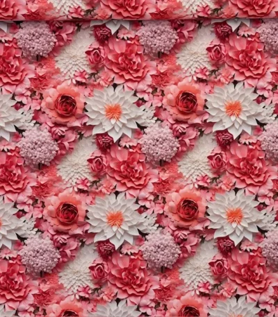 Seda Sablé Estampada 3D