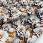 Seda Sablé Estampada 3D - imagem 3