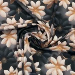 Seda c/ Lycra Estampada 3D Italiana - imagem 2