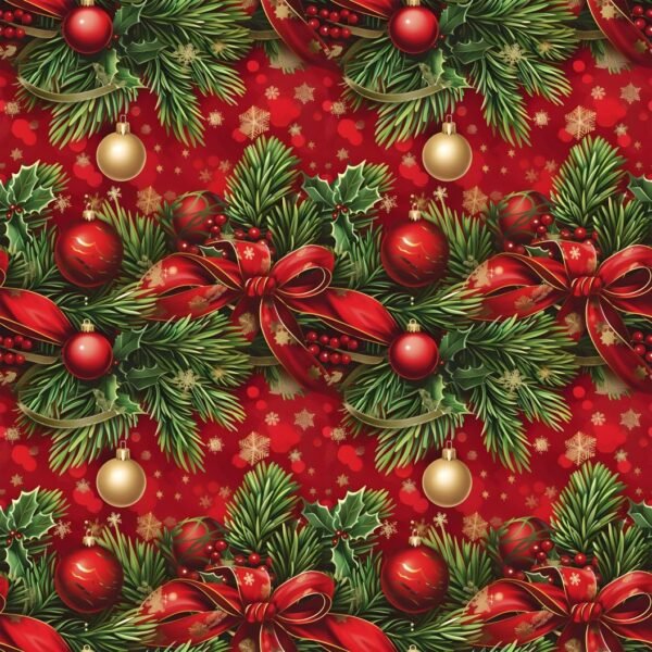 Tecido Decoração Policanvas Natal