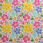 Tecido Nylon Impermeável Flores