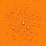 Tecido Nylon Impermeável Liso - Laranja