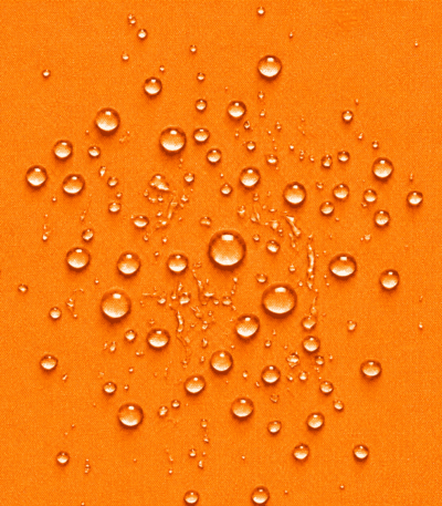 Tecido Nylon Impermeável Liso - Laranja