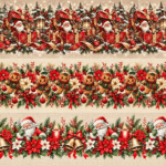 Tecido Policanvas Barras Natal