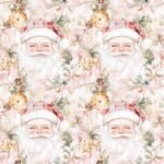 Tecido Decoração Policanvas Pai Natal
