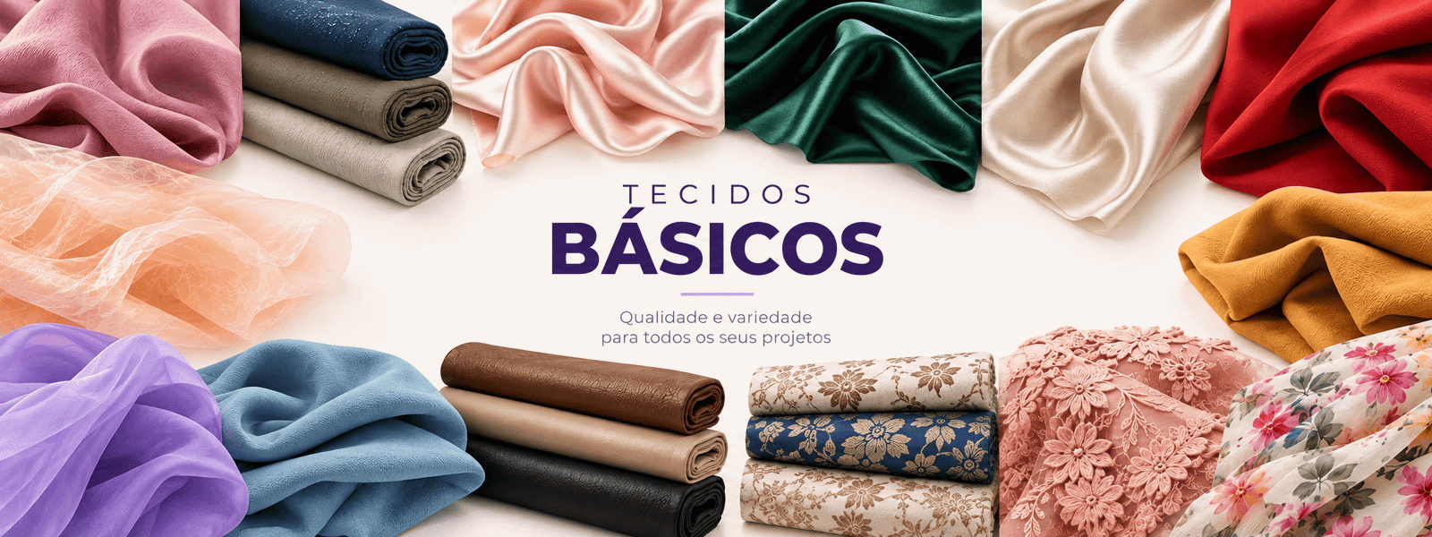 Tecidos básicos em destaque