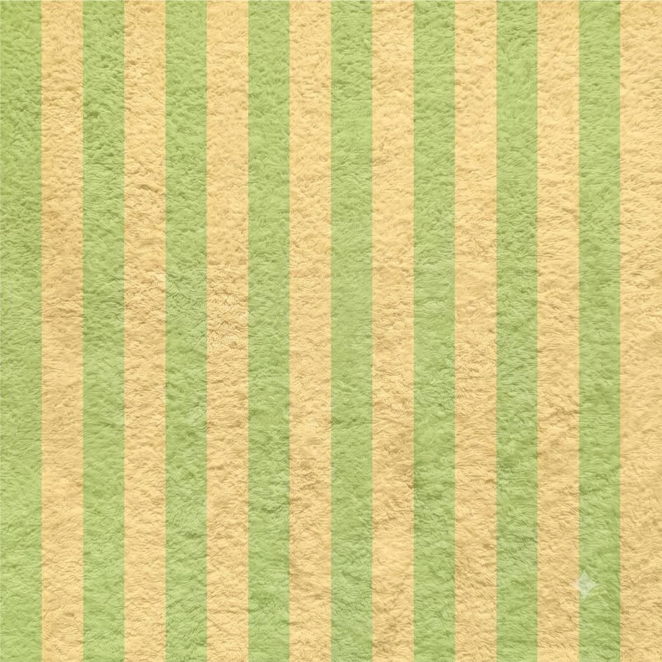Turco p/ Toalhas Riscas 2 cm Turco Toalhas Riscas 2 cm Verde Alface e Amarelo Claro